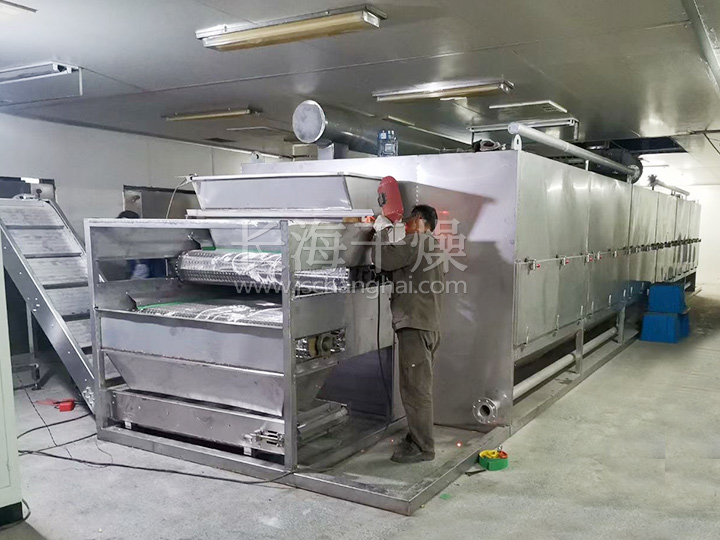 单层带式干燥机