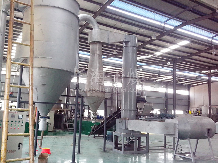 闪蒸干燥机生产现场