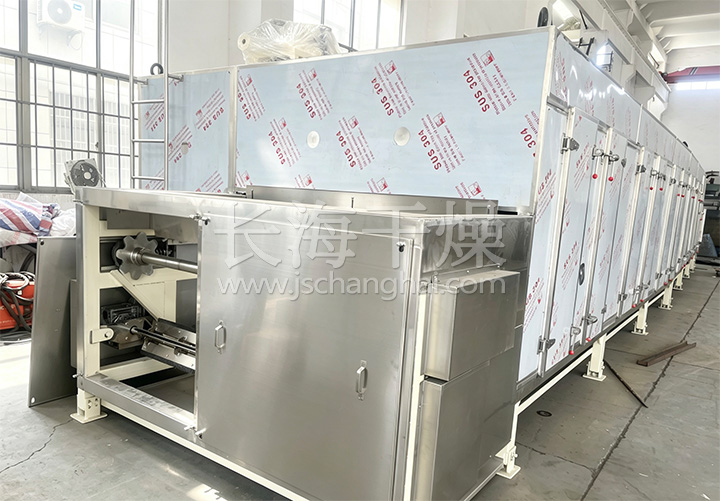 技术赋能饲料加工｜常州长海1台单层带式干燥机发往山东饲料添加剂公司